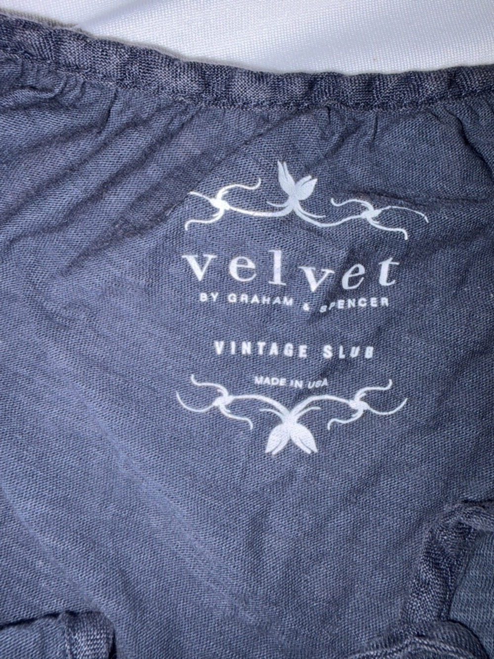 Velvet by Graham & Spencer Navy Tie-Front Tiered Mini Sleeveless Cotton Dress - Picture 4 of 6